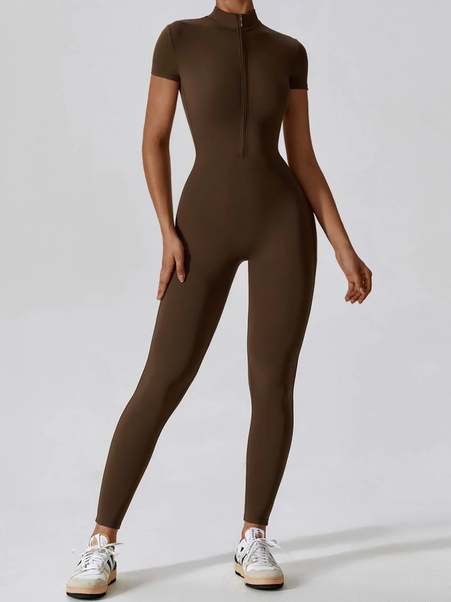 Liber Autumn Women's Zipper Bodysuit - Image 2
