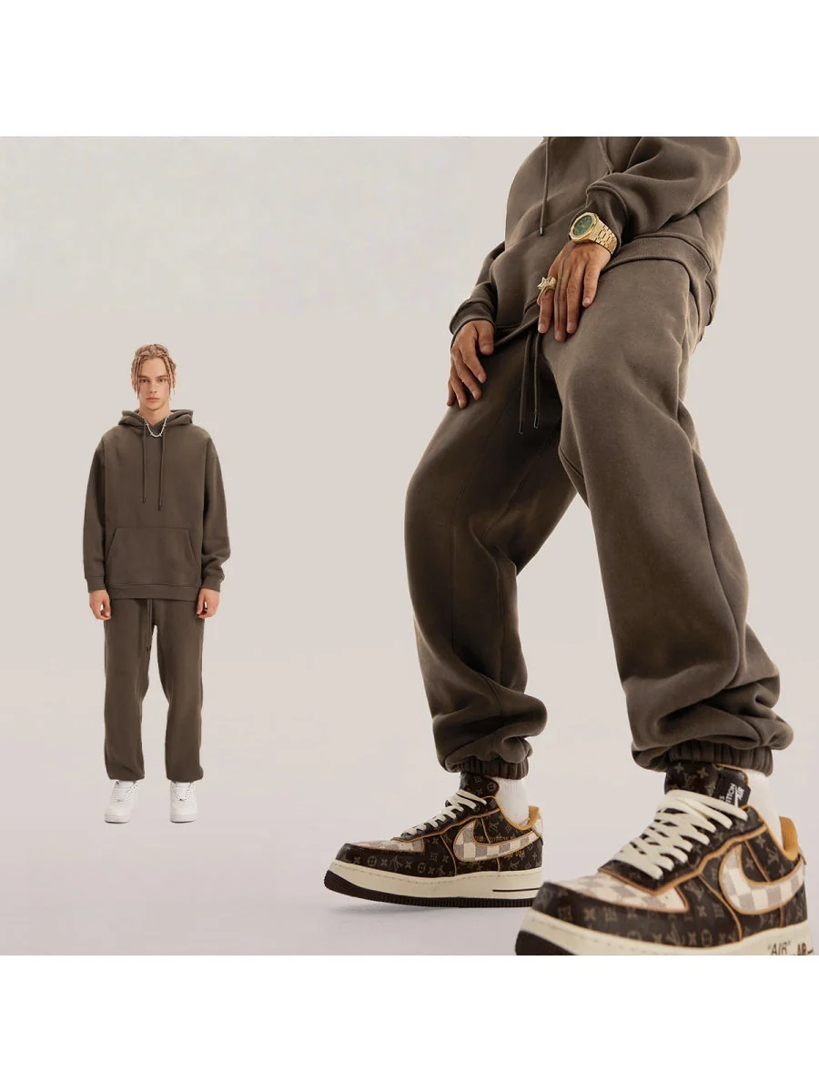Liber Winter Neutral wear Light Fleece Joggers - Image 11