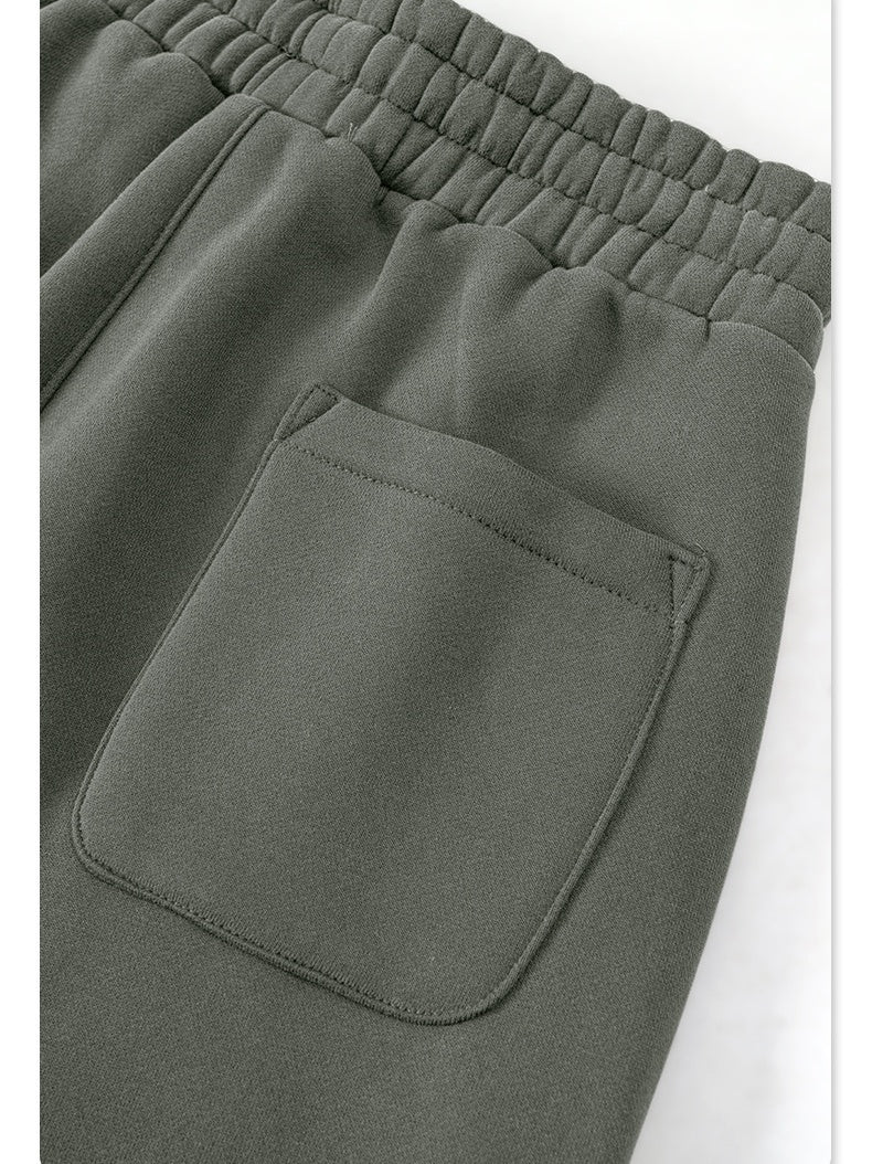 Loose Plush All-match Straight-leg Sweatpants - Image 12