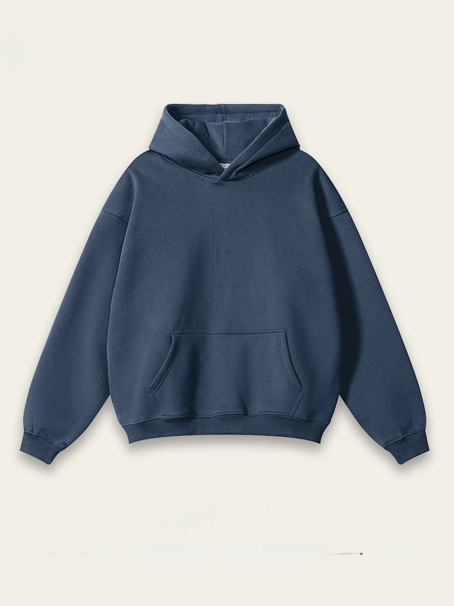 Liber Autumn Neutral Light Fleece Hoodies - Image 11