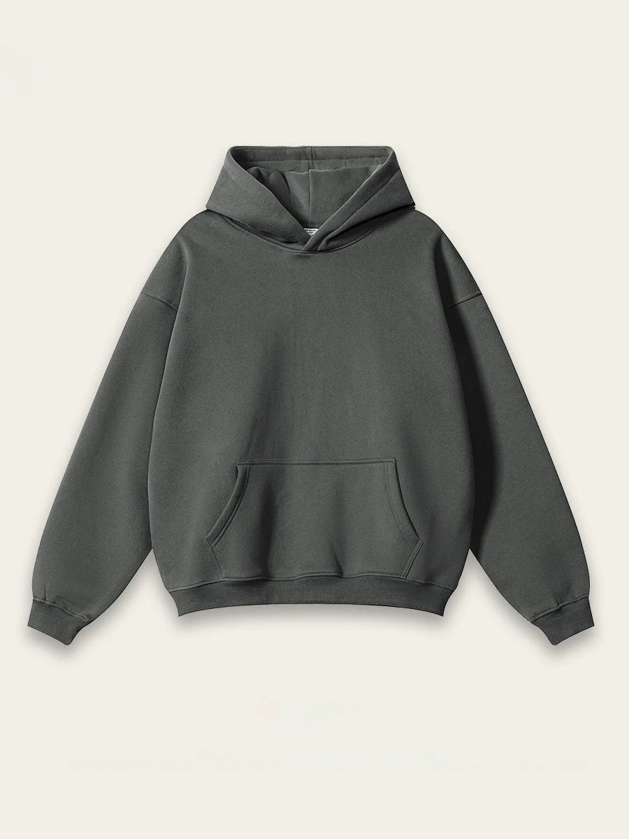 Liber Autumn Neutral Light Fleece Hoodies - Image 17