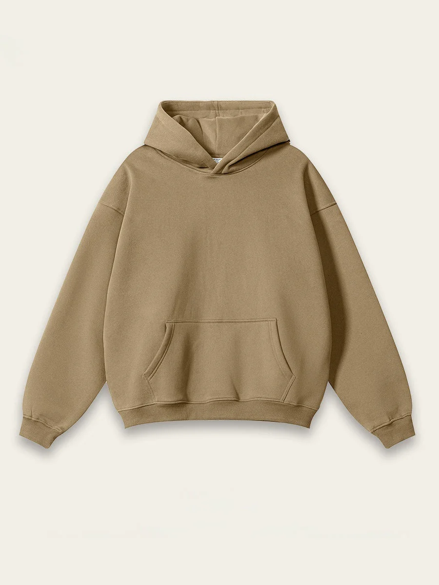 Liber Autumn Neutral Light Fleece Hoodies - Image 20