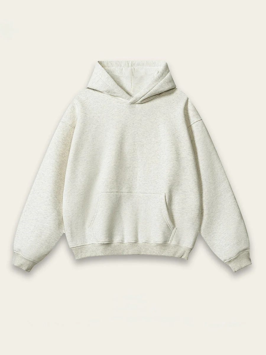 Liber Autumn Neutral Light Fleece Hoodies - Image 21