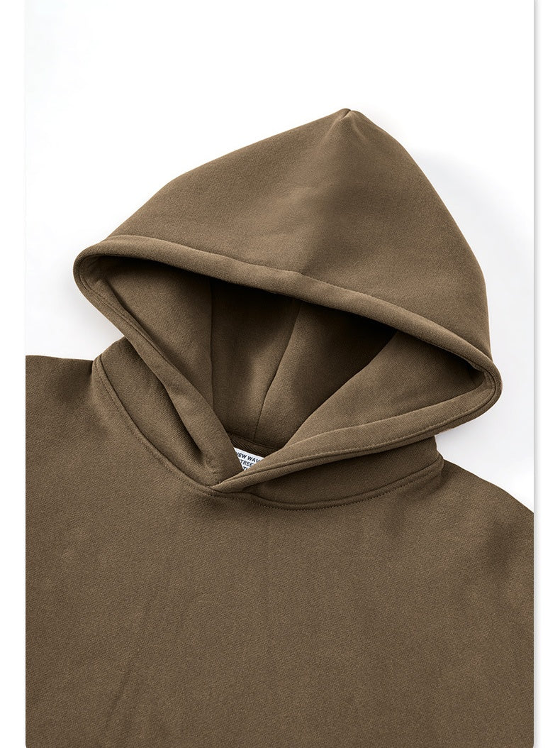 Liber Autumn Neutral Light Fleece Hoodies - Image 4