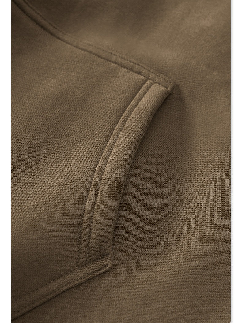 Liber Autumn Neutral Light Fleece Hoodies - Image 6