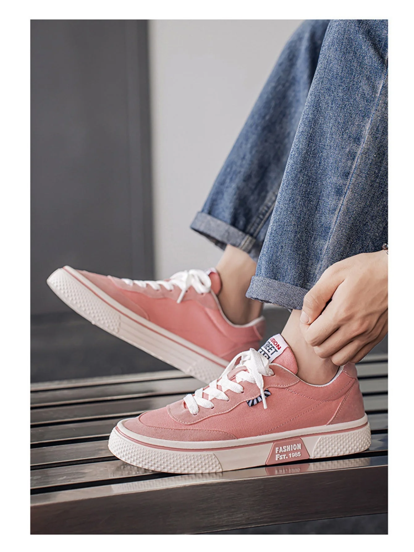 Liber Four Seasons Colorblock Men's Casual Sports Shoes - Image 12