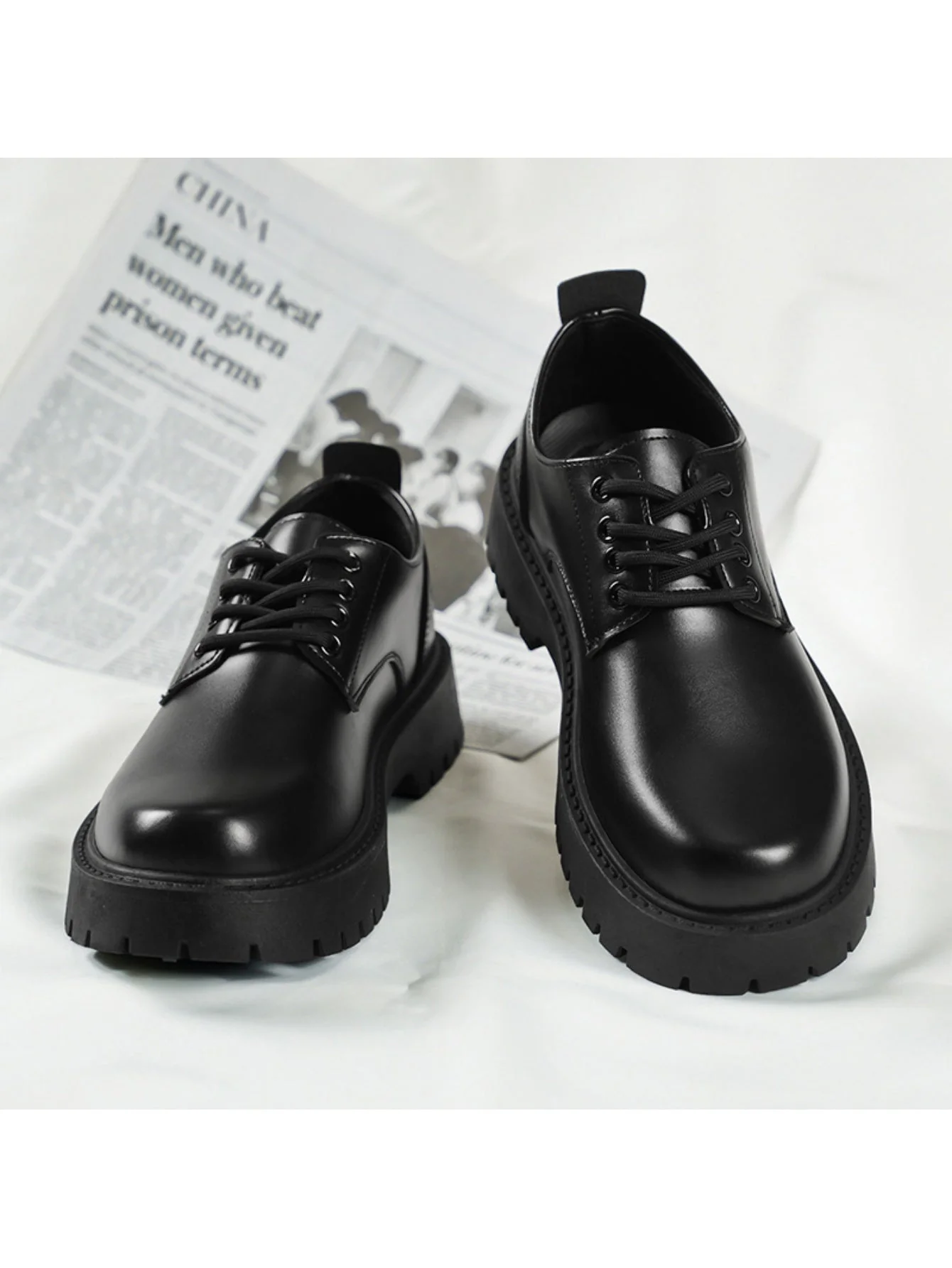 Liber Four Seasons Thick-soled Men's Casual Sports Shoes - Image 5