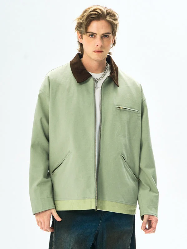 Liber Autumn Men's Color matching Jackets - Image 6