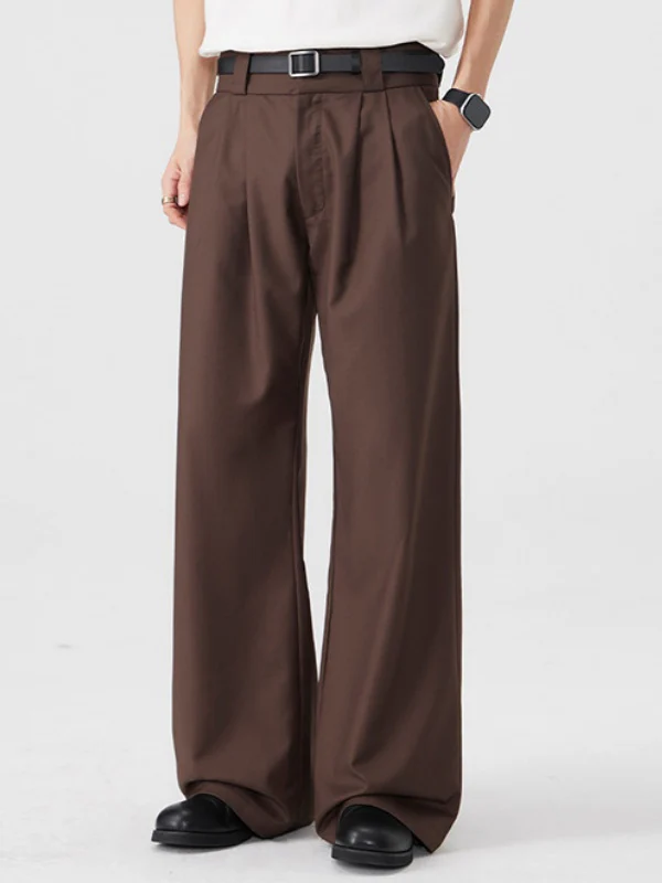 Commuting Cleanfit Straight-fit Wide-leg Dress Pants Pants - Image 4