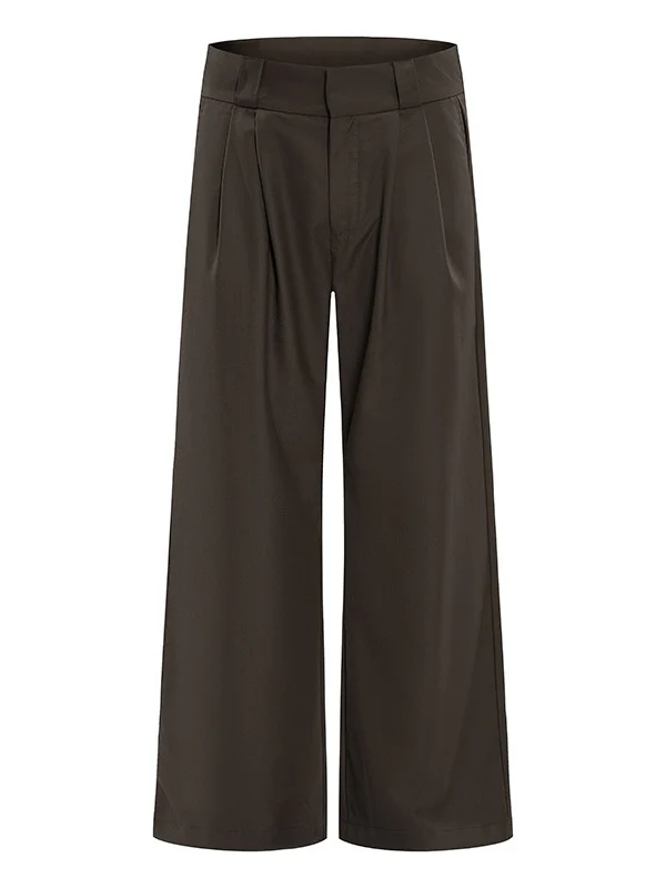 Commuting Cleanfit Straight-fit Wide-leg Dress Pants Pants - Image 6