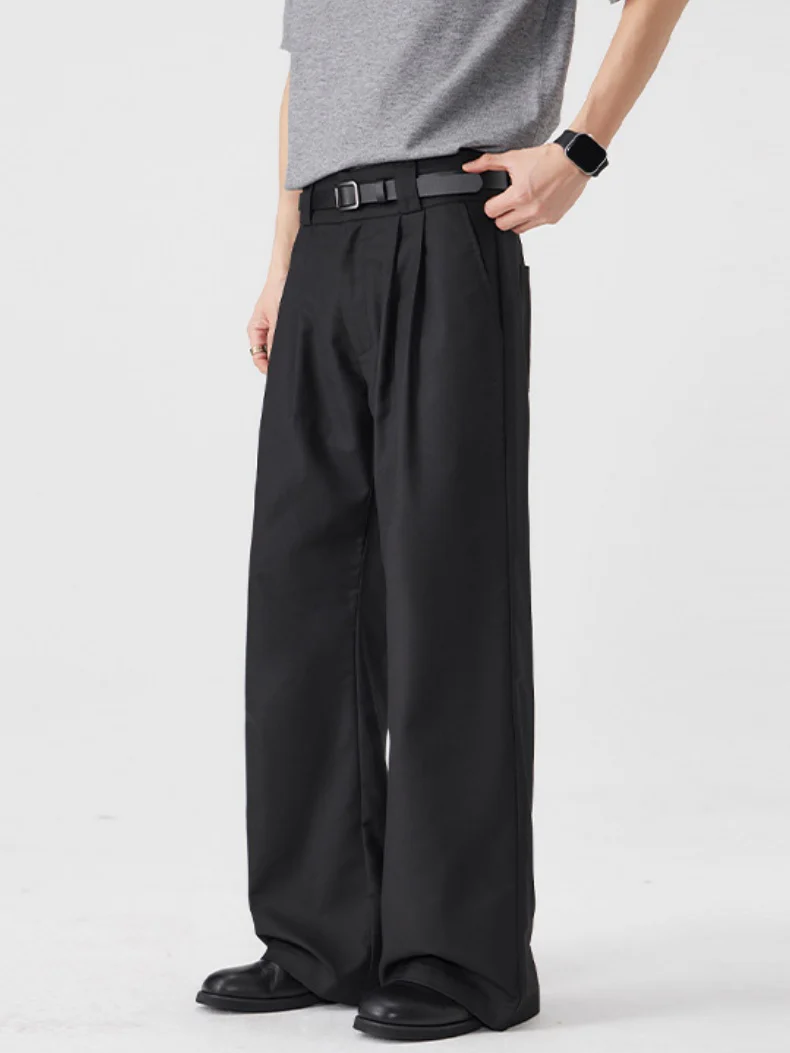 Commuting Cleanfit Straight-fit Wide-leg Dress Pants Pants - Image 7