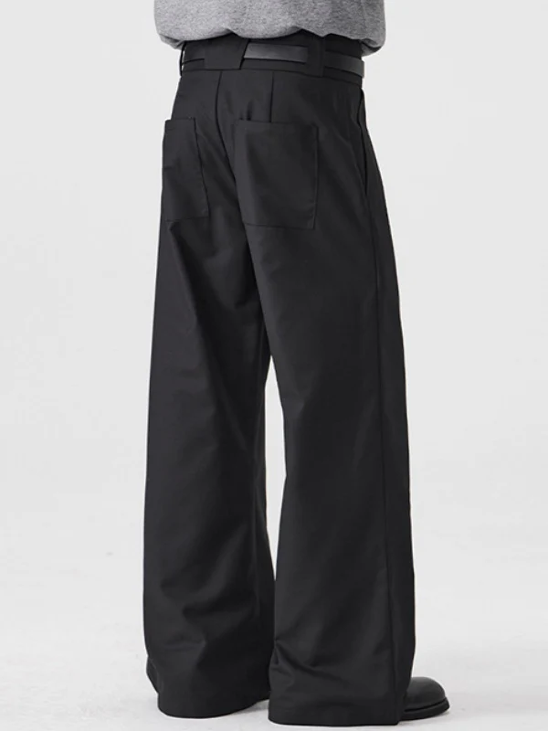 Commuting Cleanfit Straight-fit Wide-leg Dress Pants Pants - Image 8