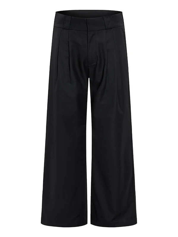 Commuting Cleanfit Straight-fit Wide-leg Dress Pants Pants - Image 9