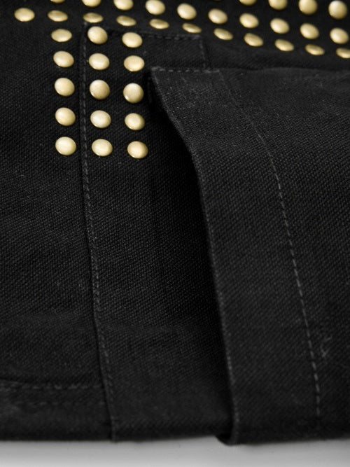 Vibe Cross Metal Orange Hippie Jeans - Image 6