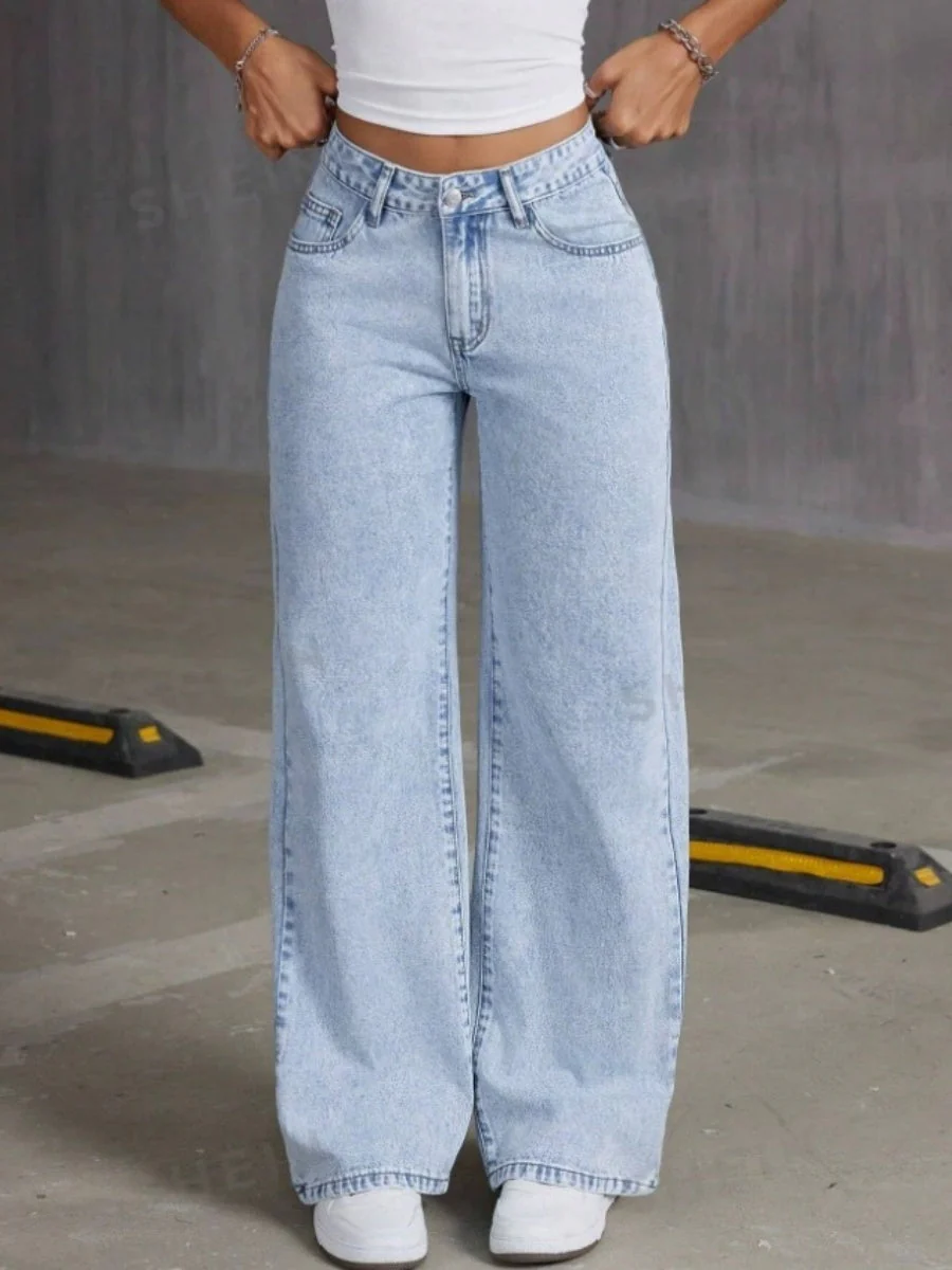 Liber Autumn Women's Embroidery Bow Jeans - Image 9
