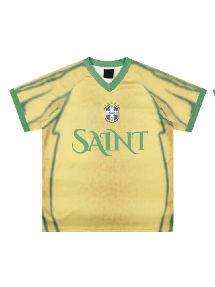 Brazil Sporty Style No. 9 Jersey Printed T-shirts - Image 8
