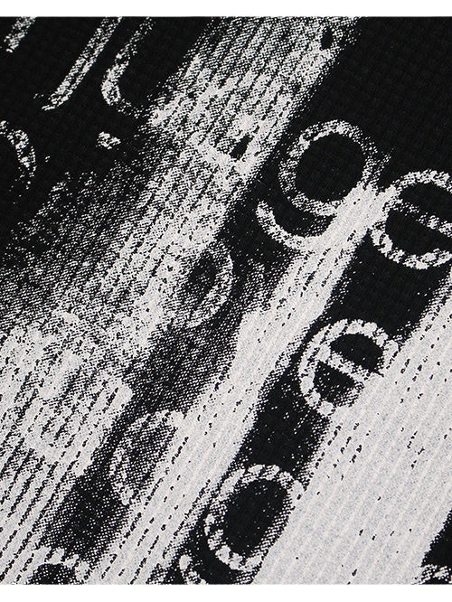 Columbia Cross Portrait Letter Printed T-shirt - Image 7