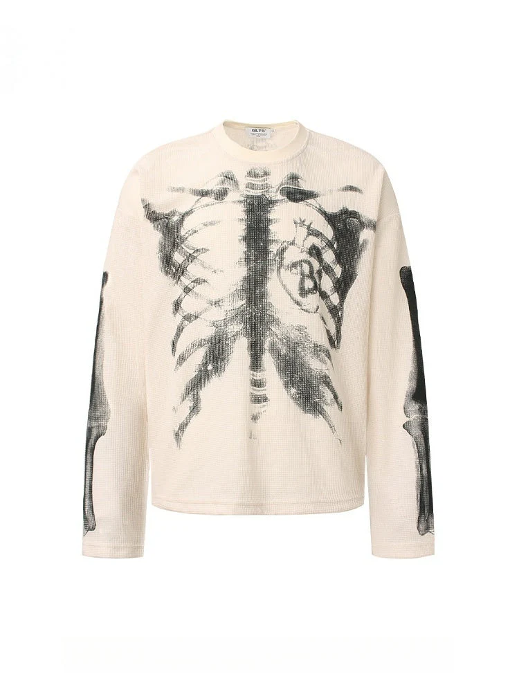 Liber Autumn Neutral wear Printed Creativity T-shirts - Image 9