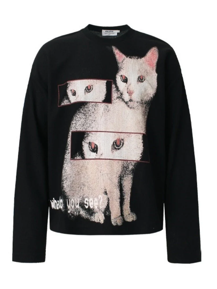 Liber Autumn Neutral wear Printed Creativity T-shirts