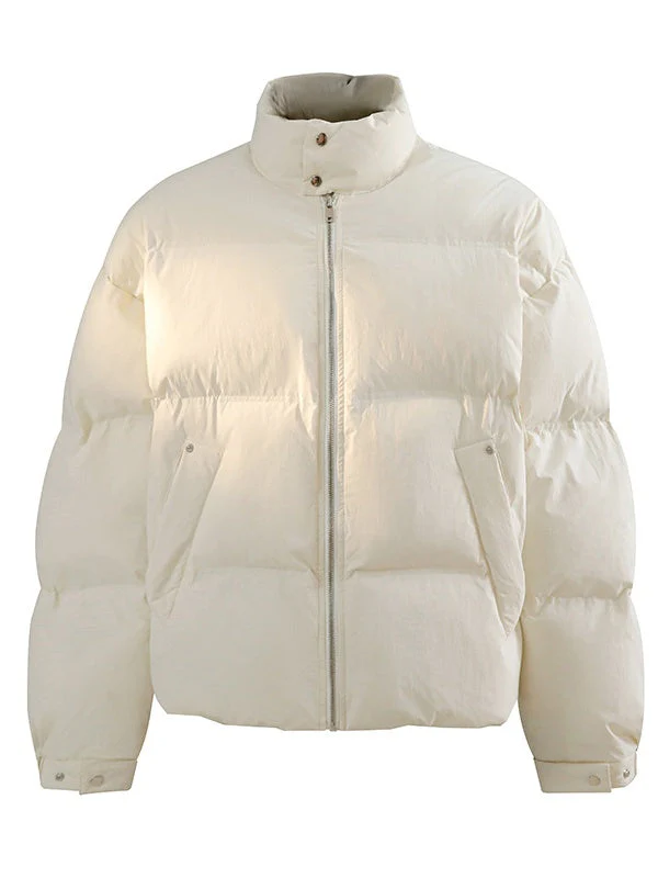 Multicolor Simplicity Loose Cotton Clothes Coat - Image 9