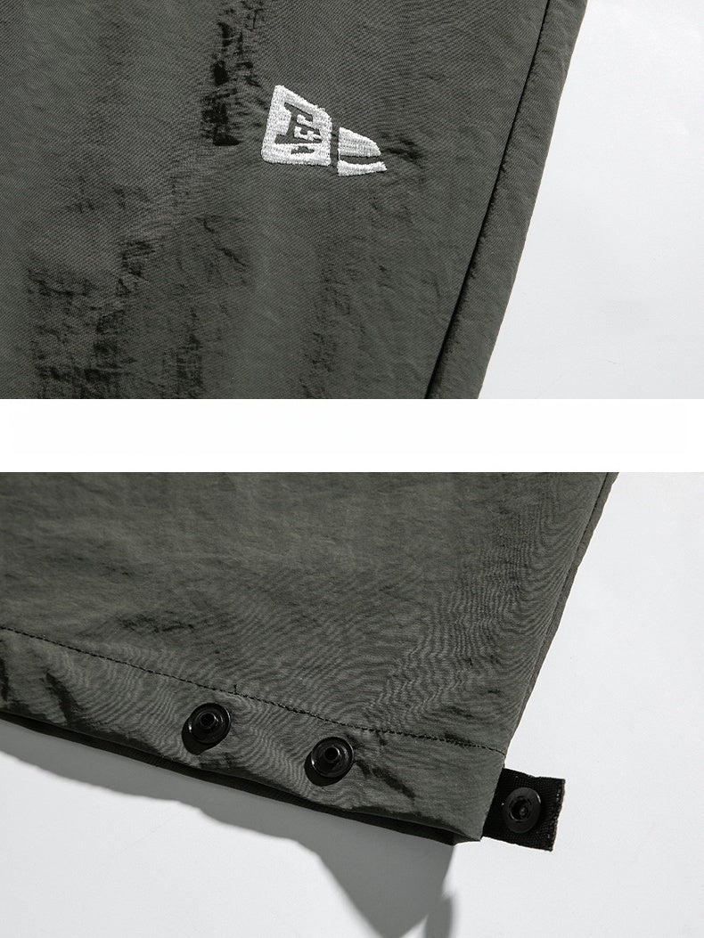 Gathering Adjustable Foot Opening Water-repellent Cargo Trousers - Image 11
