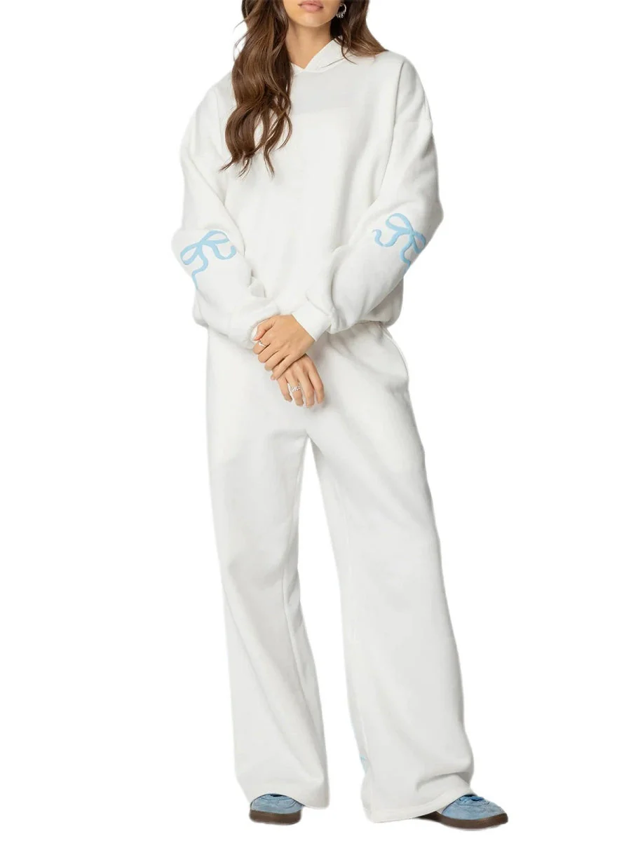 Liber Autumn Women's 3D Three-dimensional pattern 2-piece Sets - Image 2