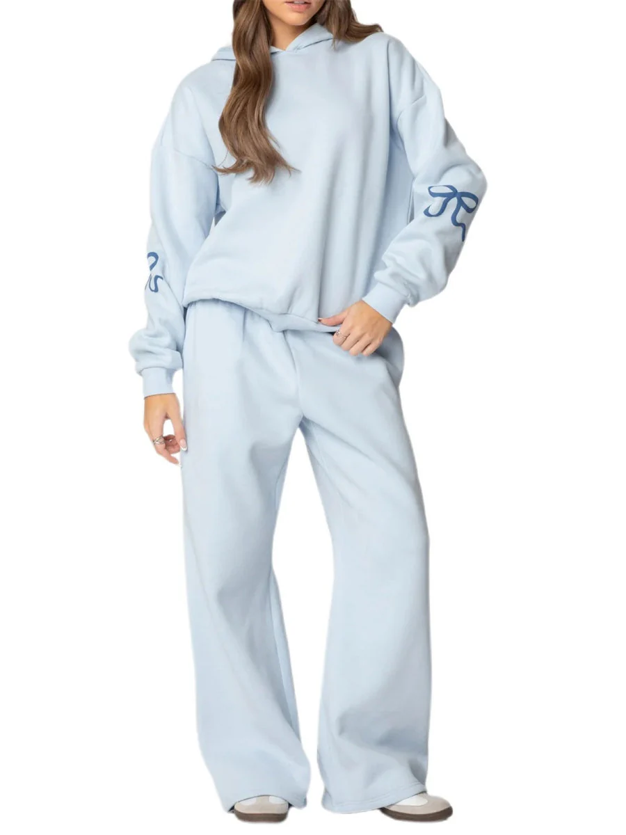 Liber Autumn Women's 3D Three-dimensional pattern 2-piece Sets - Image 24