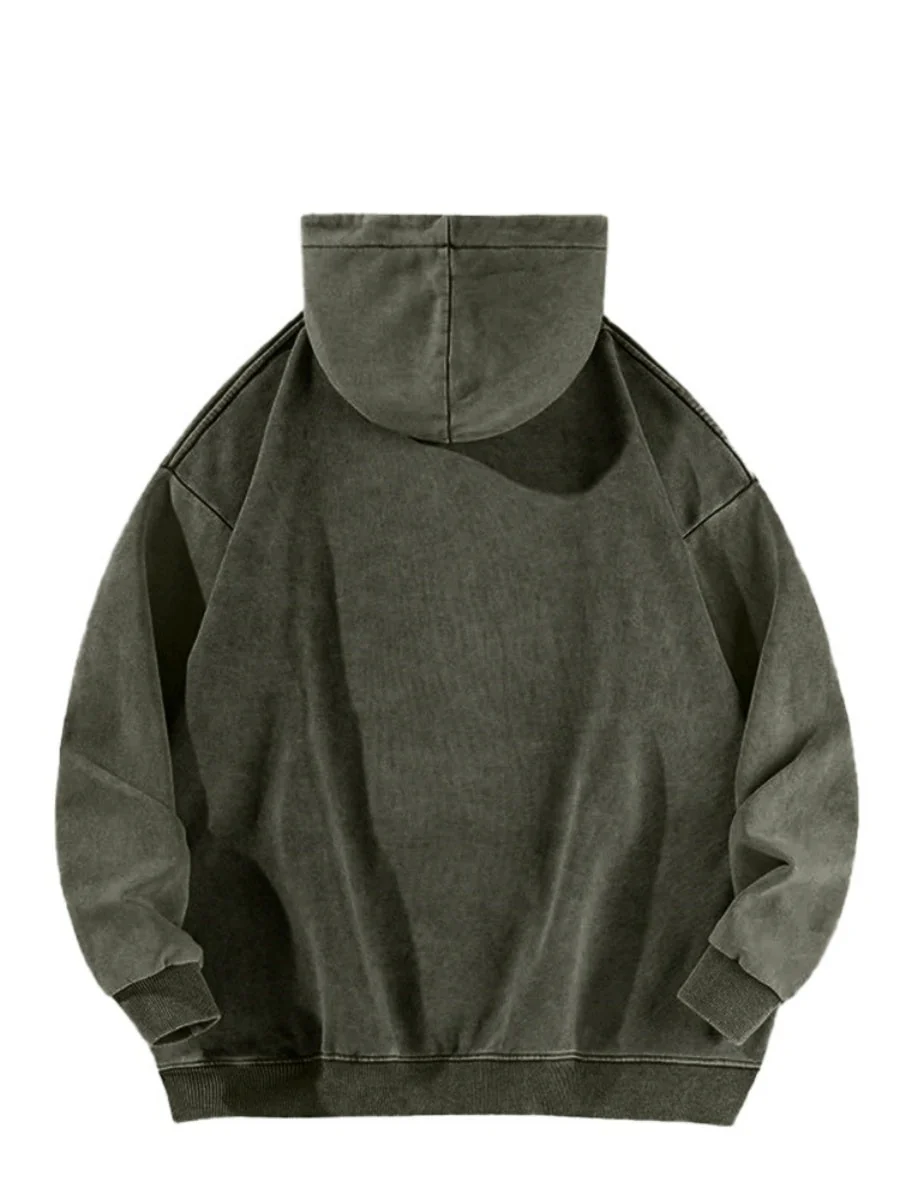 Washing The Hood Distressed Sweatshirt - Image 2