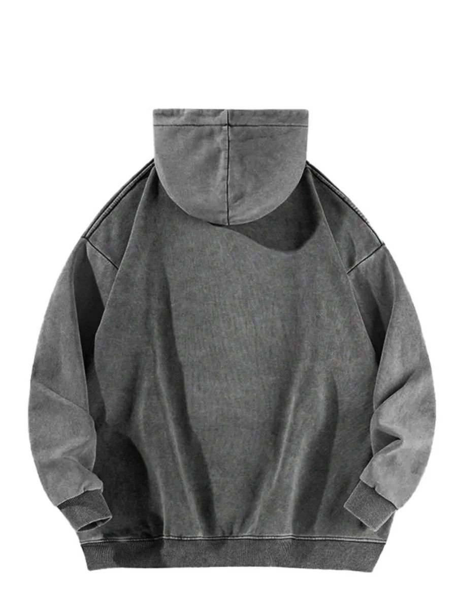 Washing The Hood Distressed Sweatshirt - Image 4