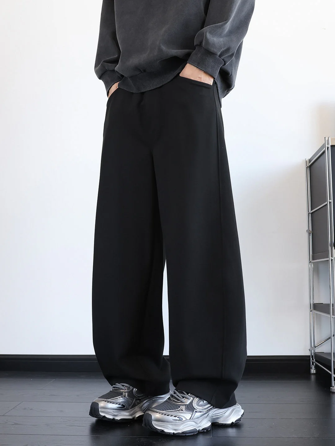 Machete Leisure Loose Sports Drape Wide-leg Sweatpants - Image 9