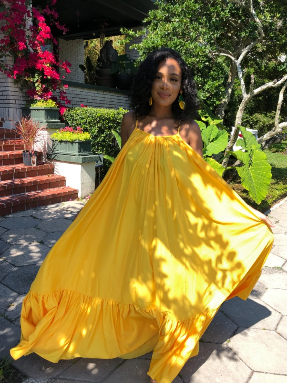 Sleeveless Halter Maxi Dress - Image 10