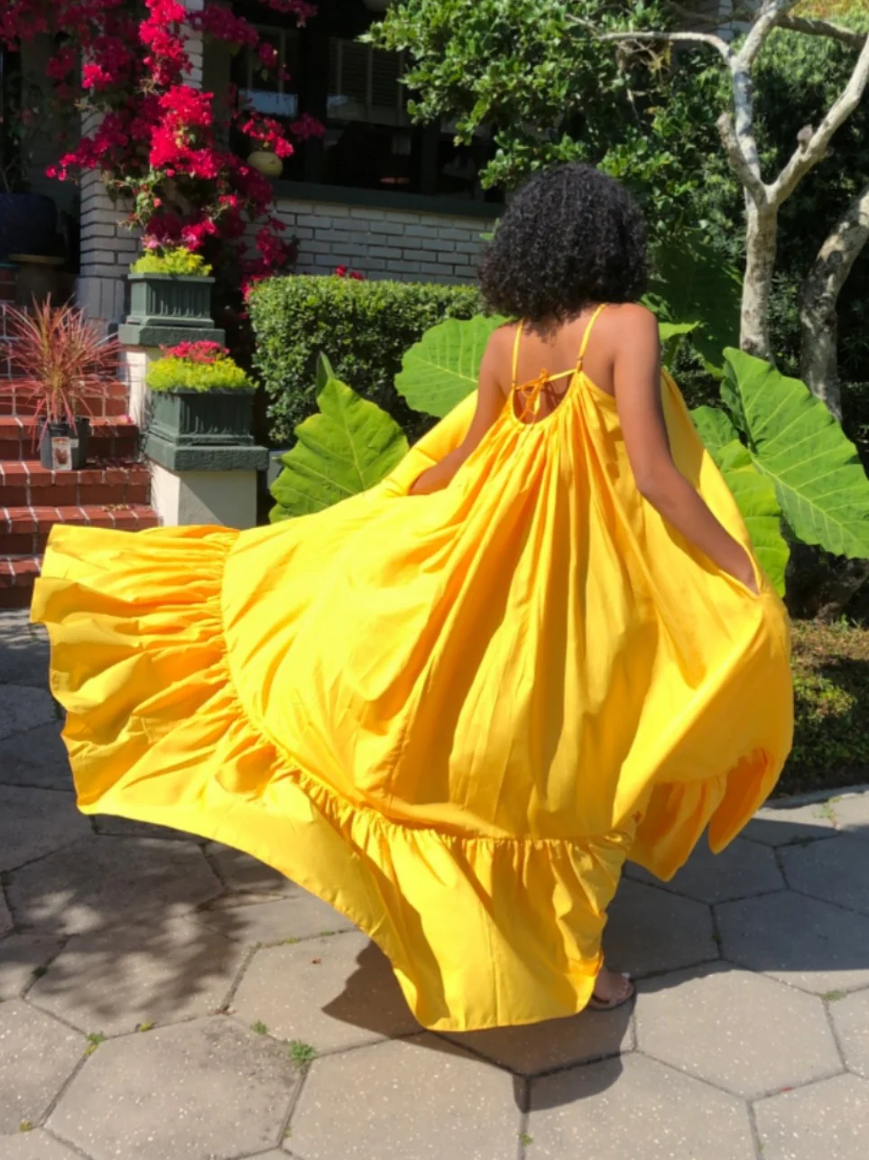 Sleeveless Halter Maxi Dress - Image 12