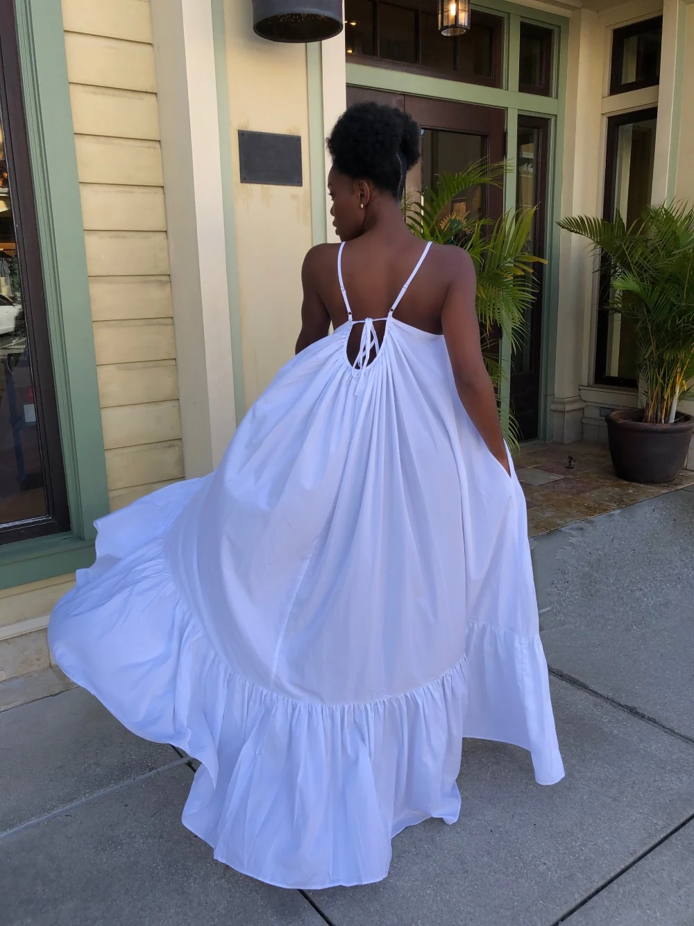 Sleeveless Halter Maxi Dress - Image 5