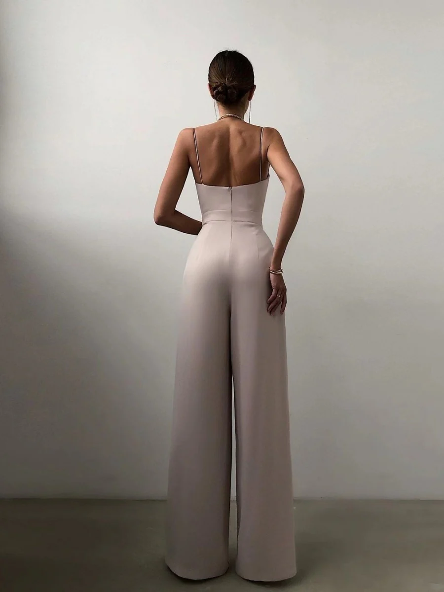 Camisoles Waist Straight-fit Jumpsuits - Image 3