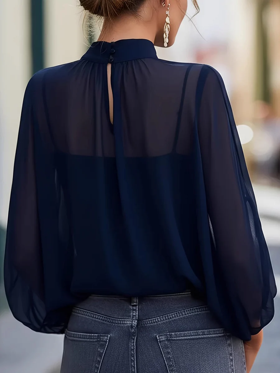 Perspective Batwing Sleeves Temperament Camisoles Smock Set 2-piece Sets - Image 3