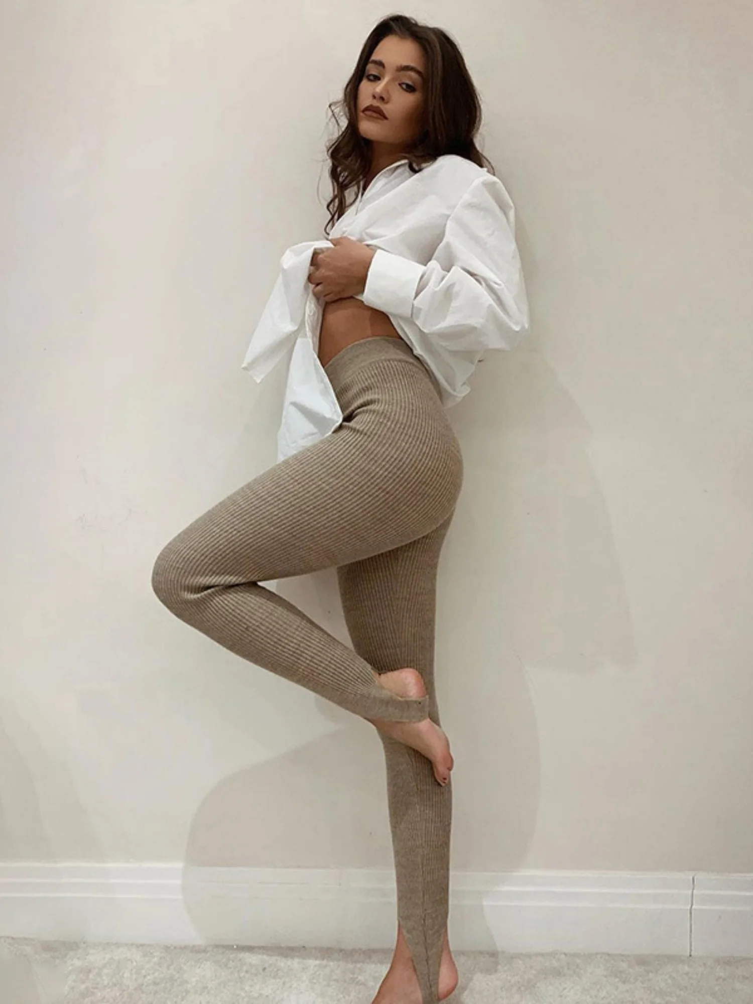 Step On Foot Slimming And Body-shaping Yoga Pants - Image 2