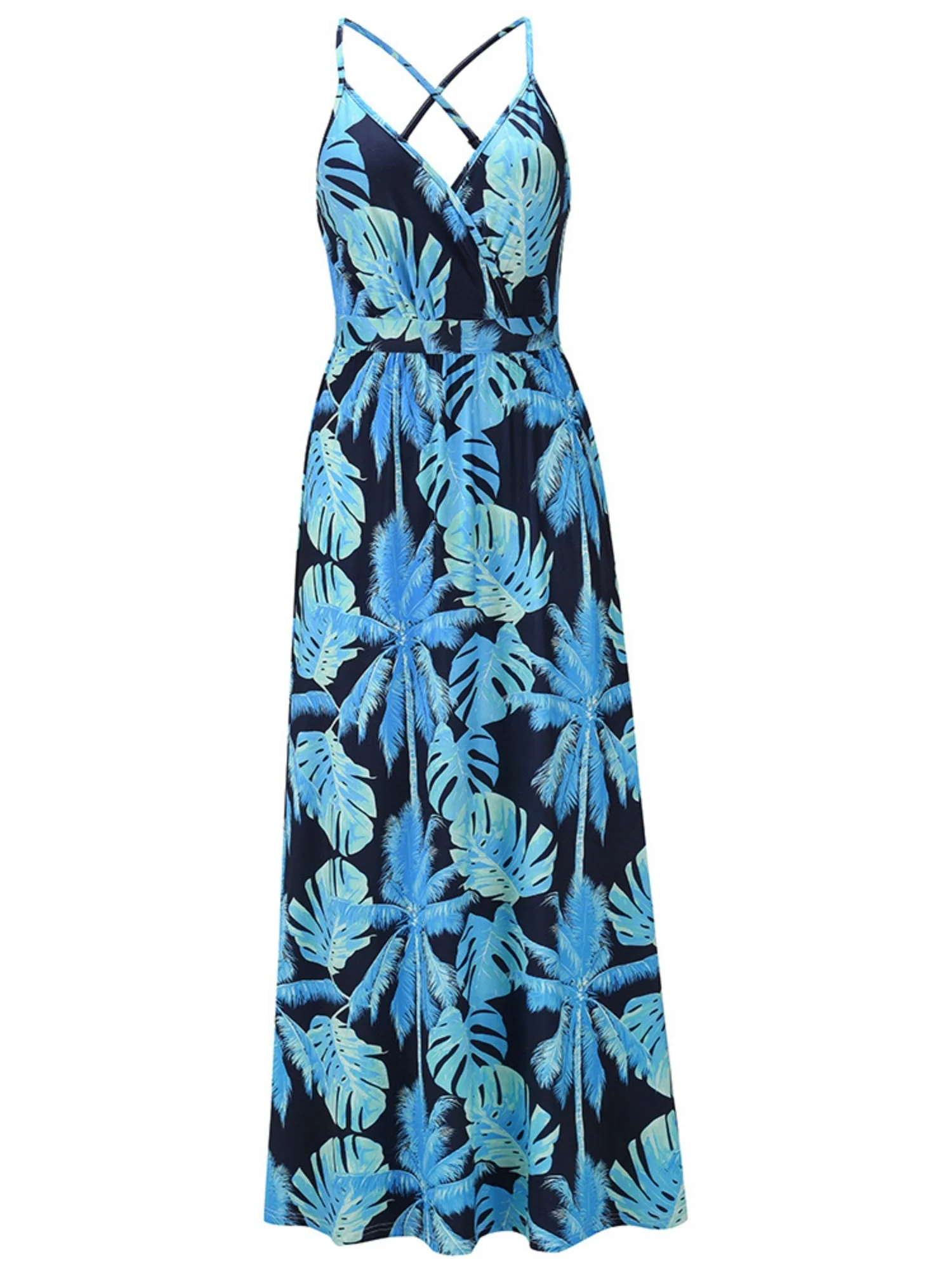 Floral Print Bohemia Camisoles Maxi Dresses - Image 6