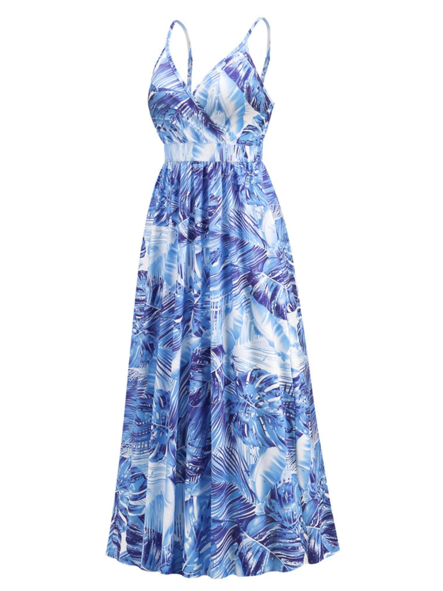 Floral Print Bohemia Camisoles Maxi Dresses - Image 12