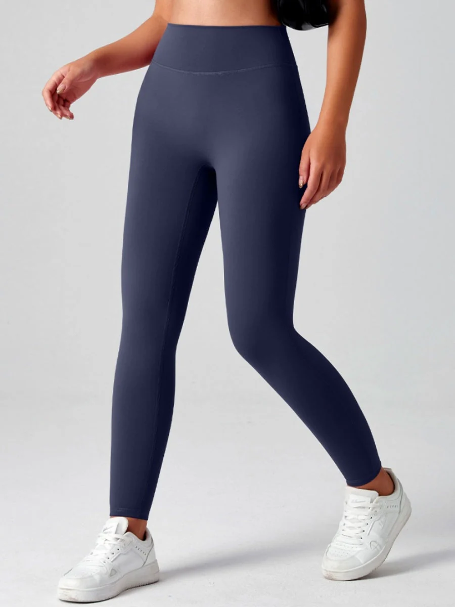 Pocket Peach Butt Yoga High Waist Buttocks Lift Sanded Stretch Tight Fit Sports Pants - Image 4