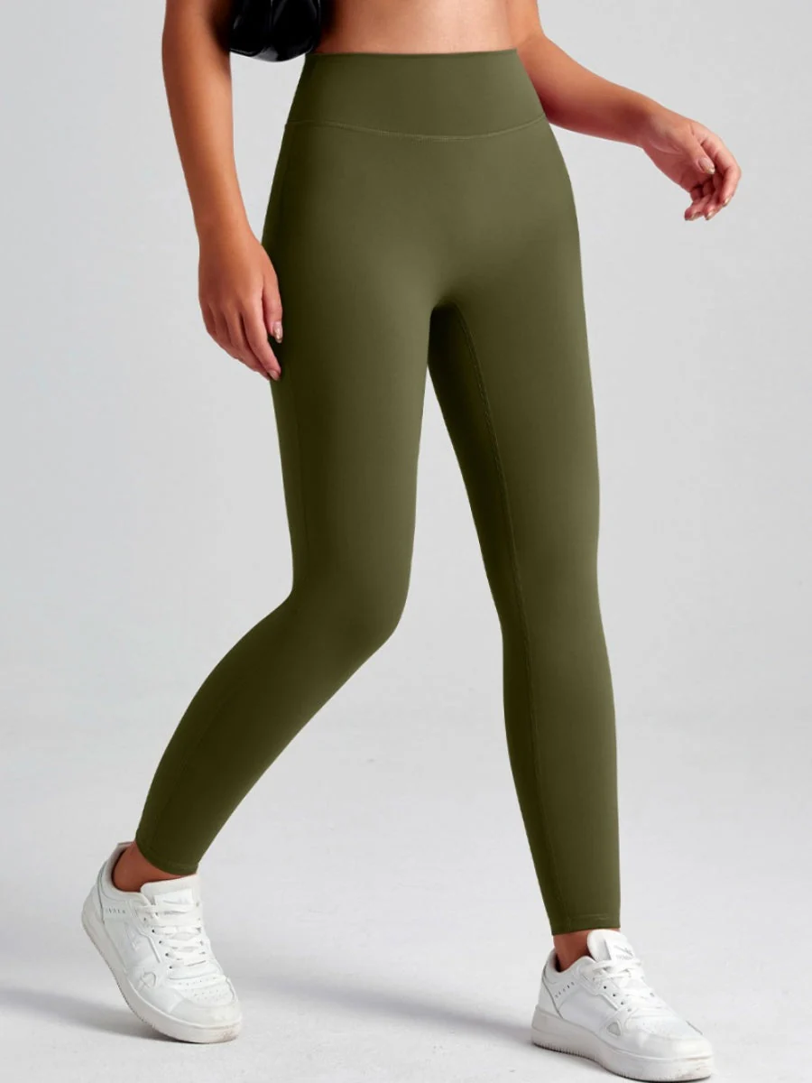 Pocket Peach Butt Yoga High Waist Buttocks Lift Sanded Stretch Tight Fit Sports Pants - Image 7