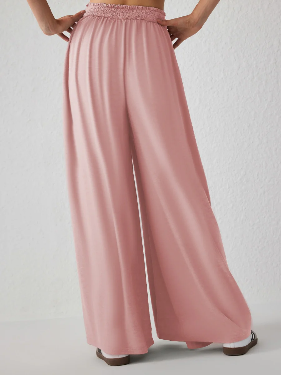 Loose-fit Culottes Pants Wide-leg Pants Drape Skirts - Image 2