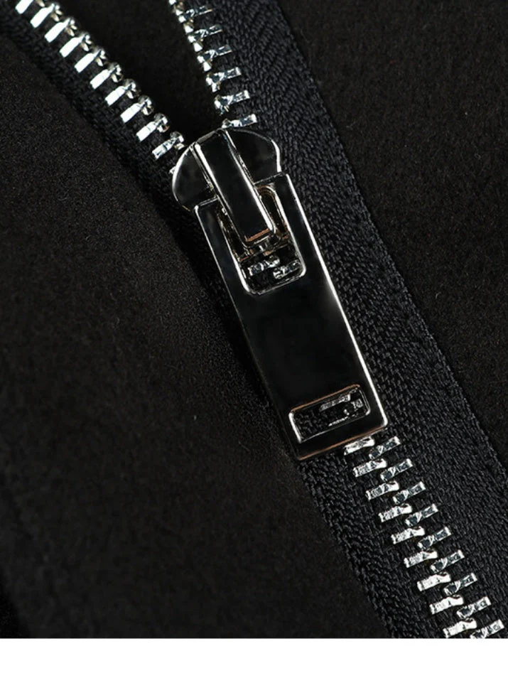 Black Maxi Hooded Overcoat - Image 5