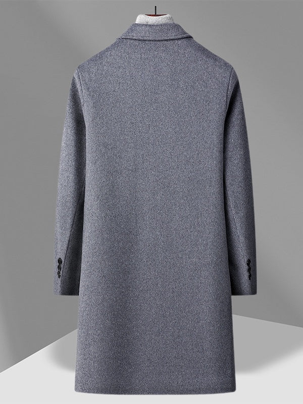 Mid-length Woolen Cloth Cotton Thickening Coats - Image 4