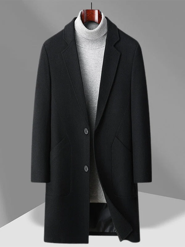 Mid-length Woolen Cloth Cotton Thickening Coats - Image 8