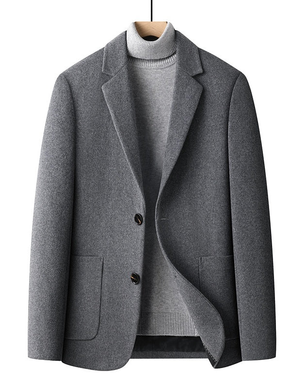 Leisure Cloth Suit Slim Wool Blazers - Image 2