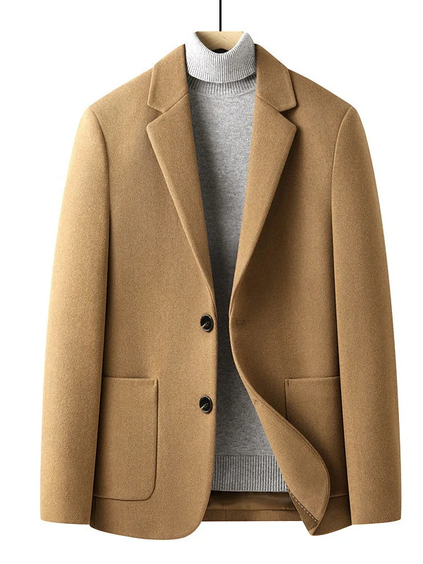 Leisure Cloth Suit Slim Wool Blazers - Image 7