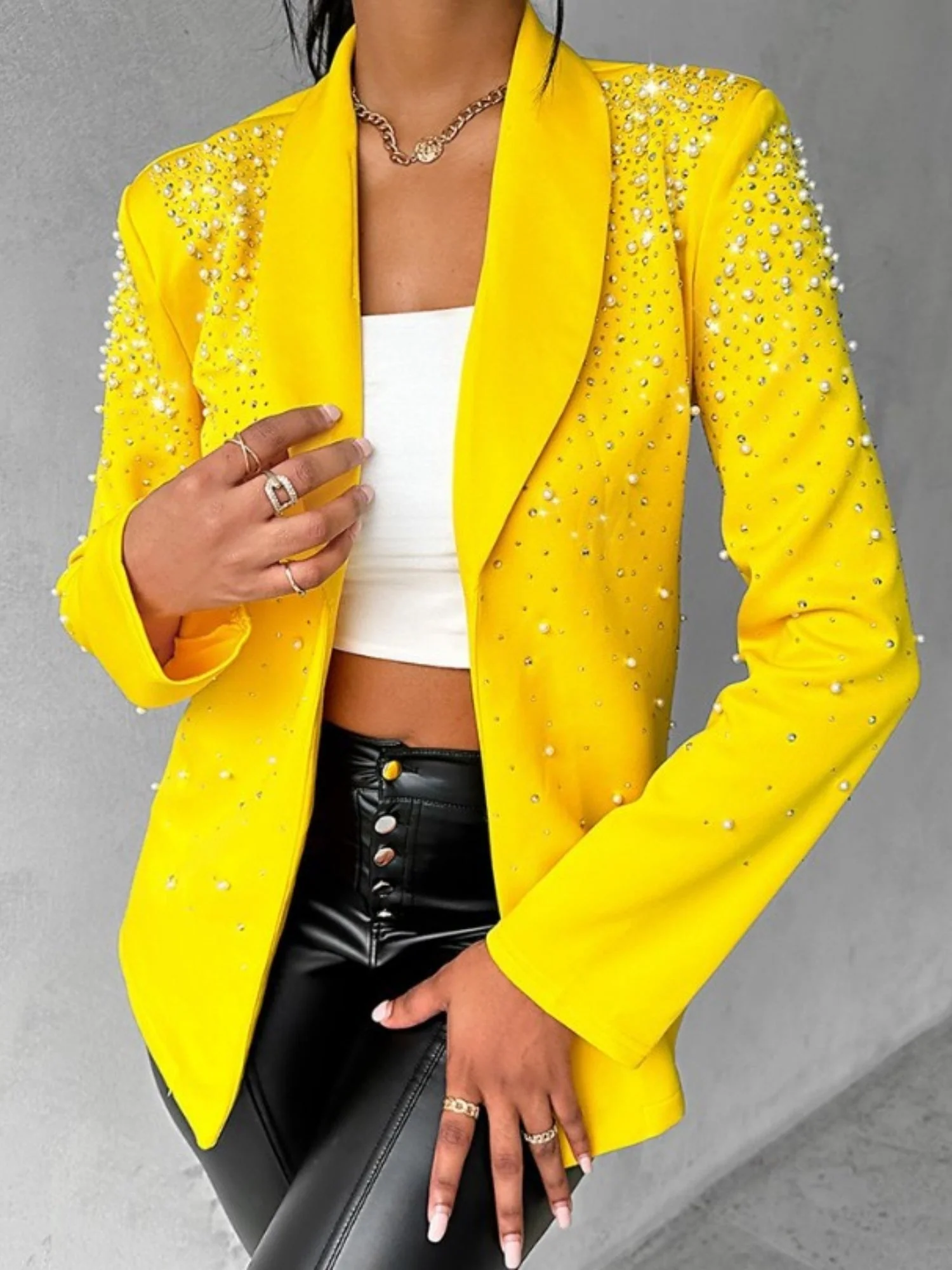 Diamond Pearl Sequins Grace Blazers - Image 6
