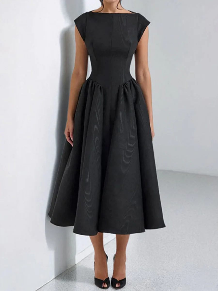 Sexy Big Backless Big A Pendulum Temperament Maxi Dresses - Image 2