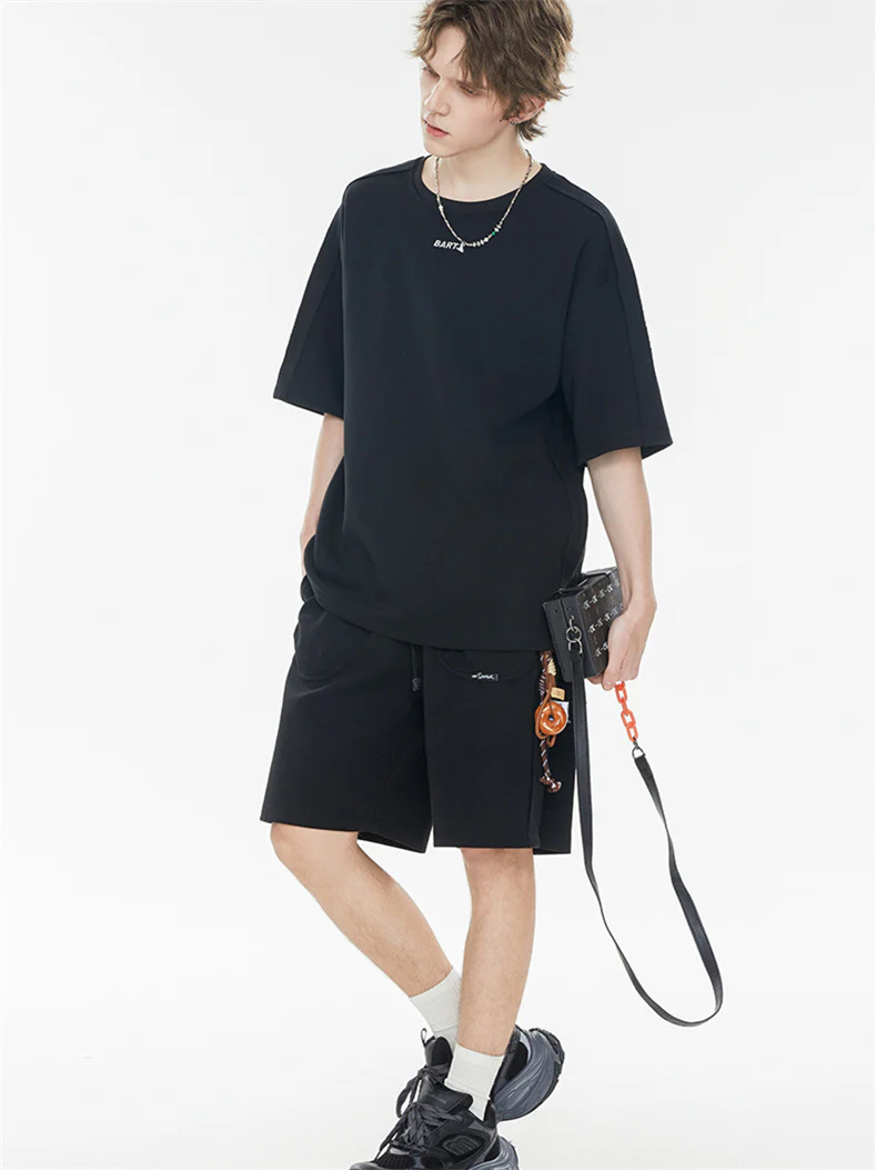 Solid Color, Relaxed Style, Two-piece Set For Home And Outings - Image 19