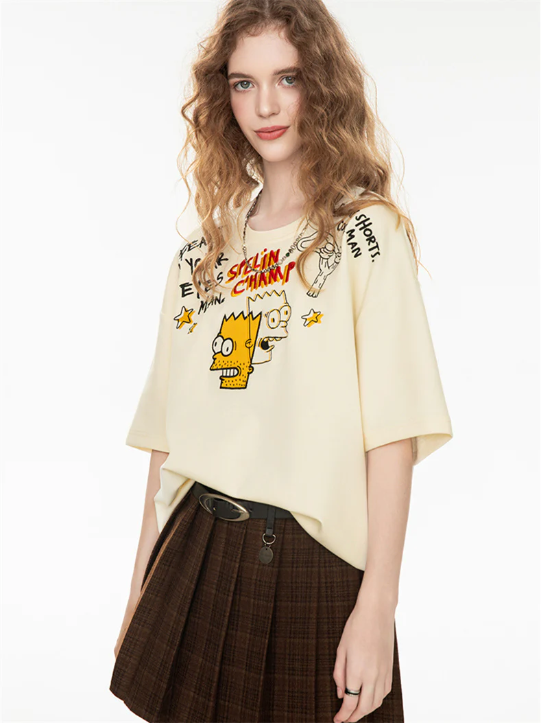 American Retro Relaxed Oversized Top With Dropped Shoulders - Image 10